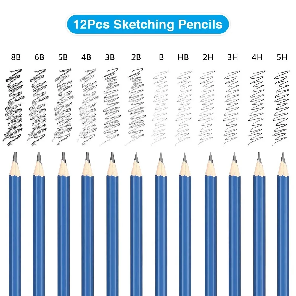 Artist Sketching Pencil Set Sketch And Drawing Pencils Art Set - Image 3