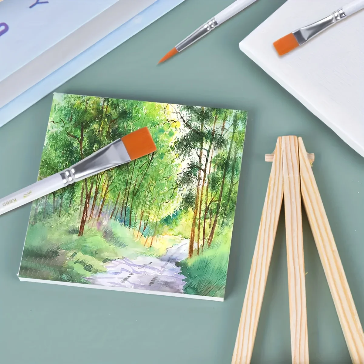 Mini Canvas And Easel Set - Image 4
