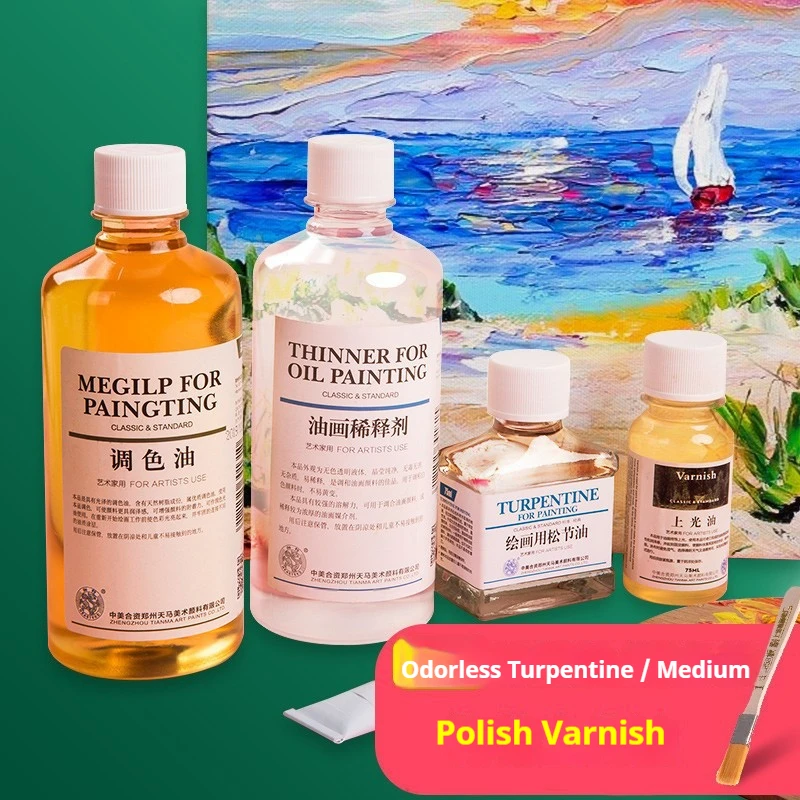 Linseed Medium Oil Paint Thinner