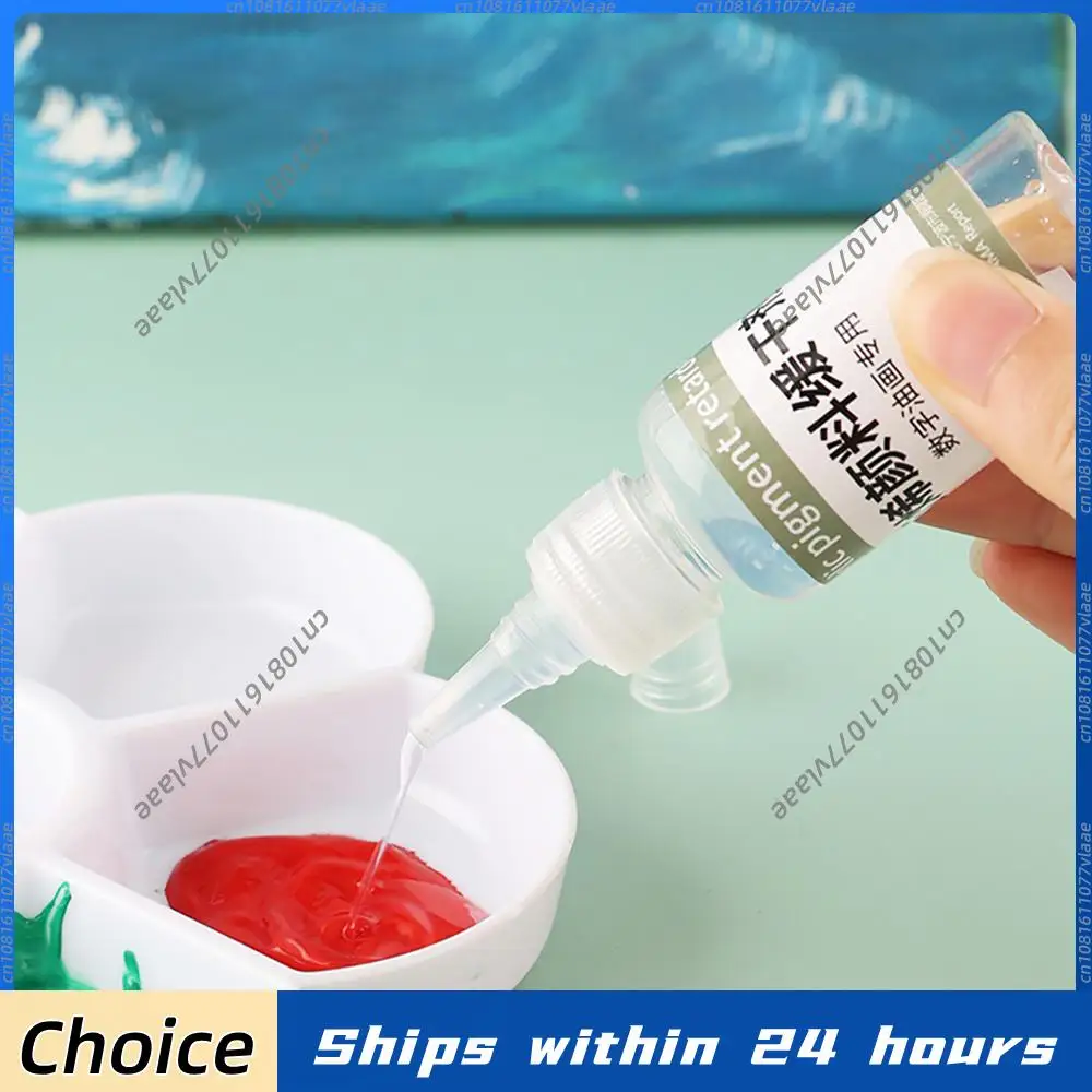Professional Acrylic Fluid Mediums Multifunctional Slow-Dri Fluid Retarder for Provides Longer Paintings Time