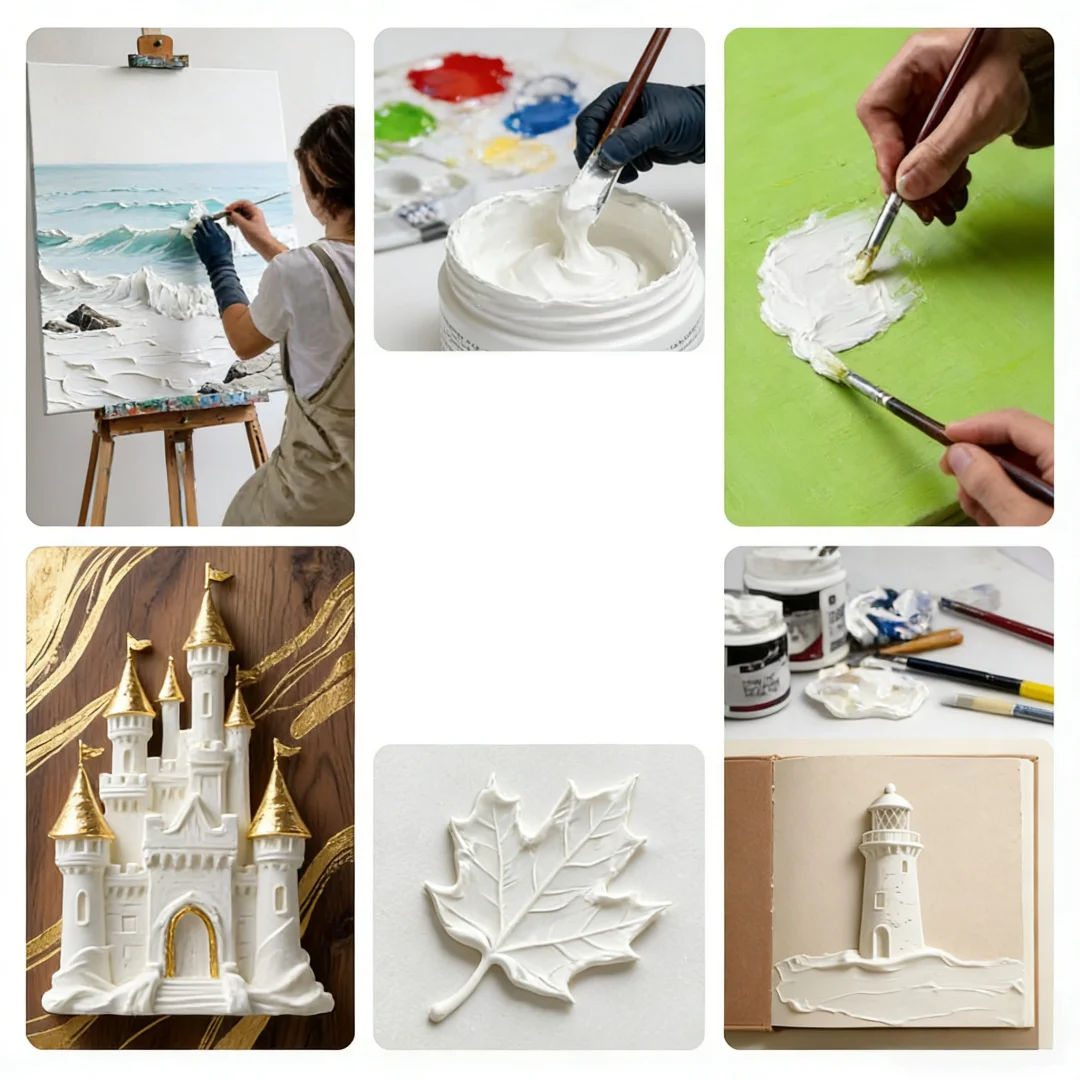 Modeling Paste White Texture Medium - Image 5