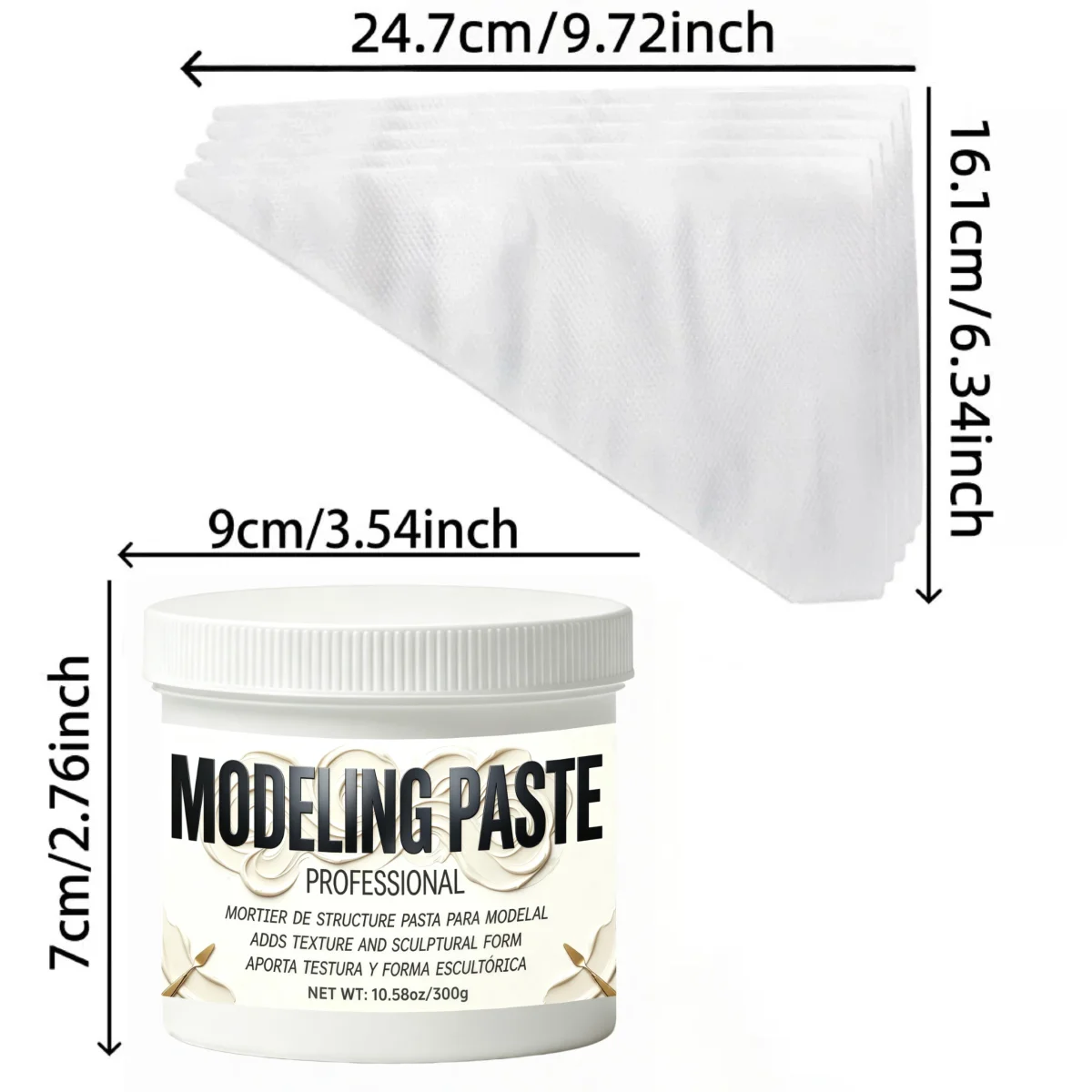 Modeling Paste White Texture Medium - Image 2
