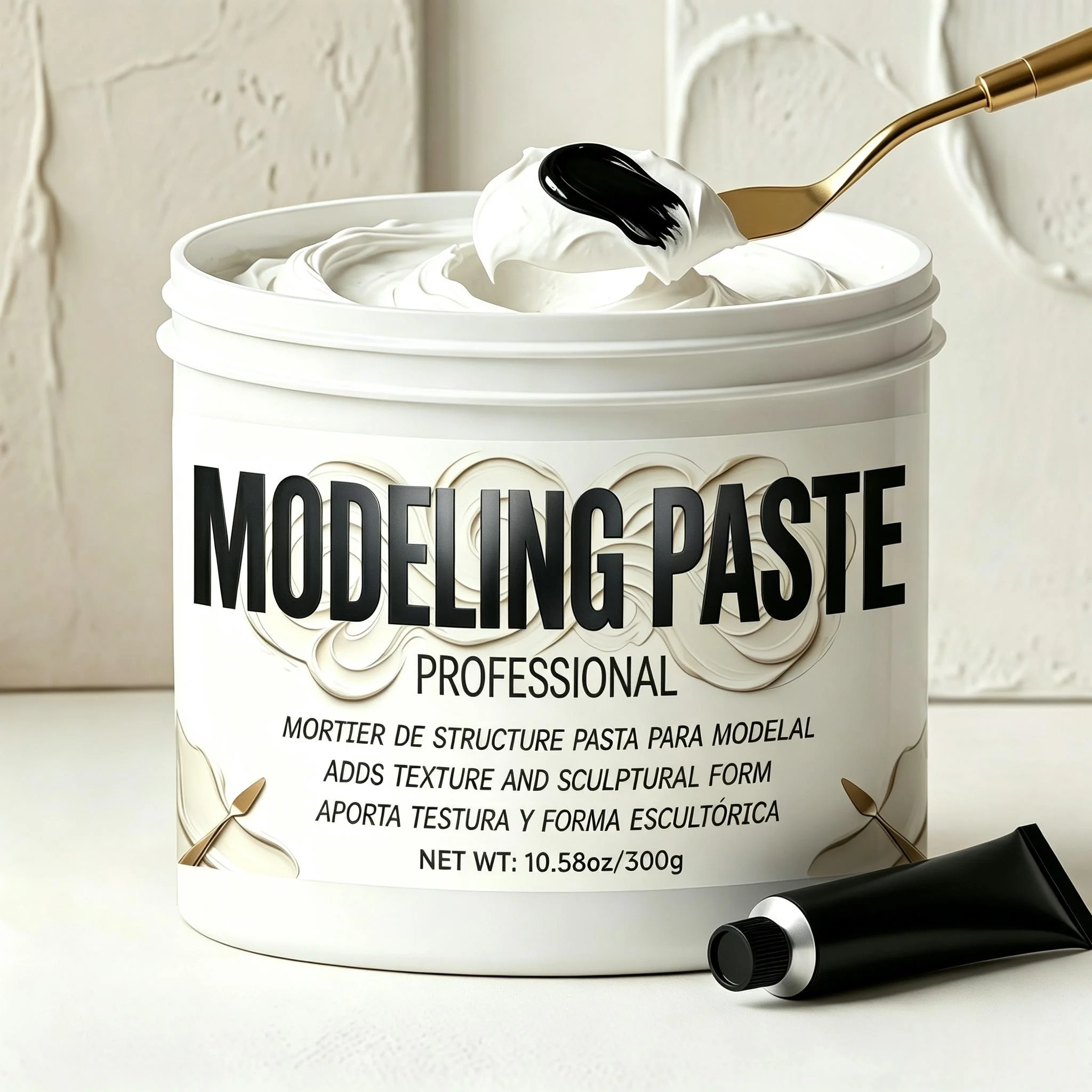 Modeling Paste White Texture Medium
