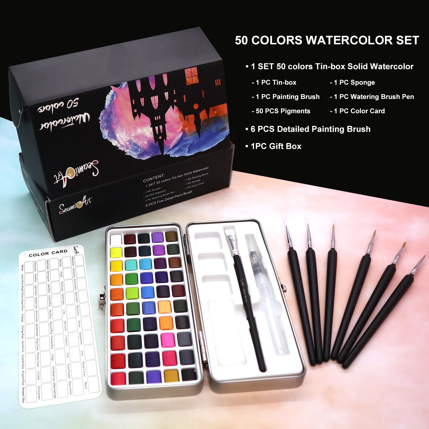 Watercolor Paint set