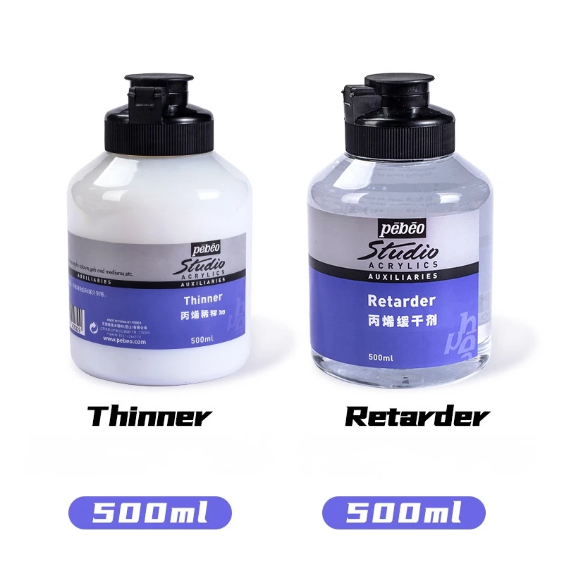 Glossy Matte Varnish Water-Based Acrylic Retarder Thinner