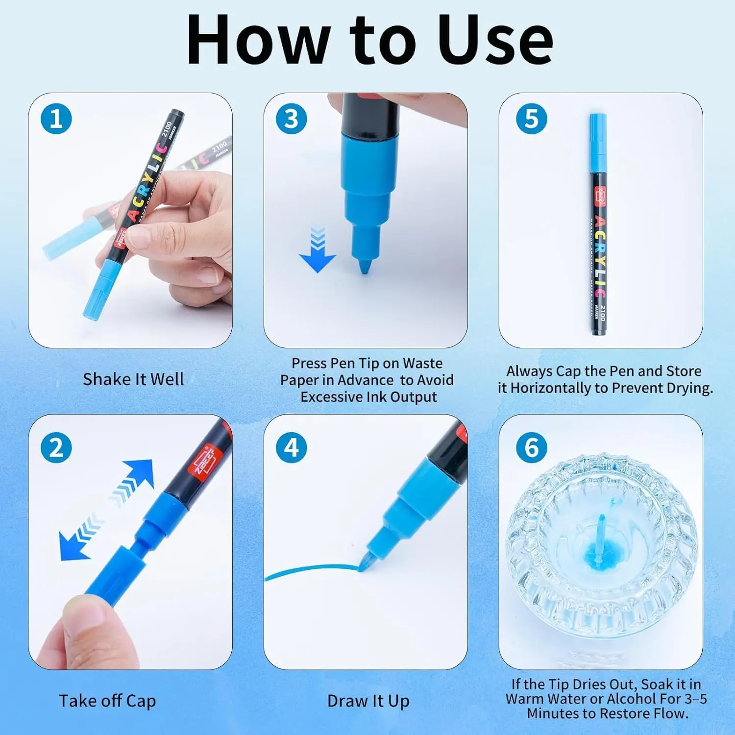 Acrylic Paint Markers - Image 4
