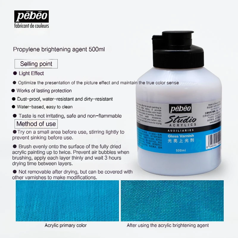 Glossy Matte Varnish Water-Based Acrylic Retarder Thinner - Image 11